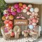Dusty Pink Brown Balloon Arch Peach Magenta Balloons(Magenta Dusty Pink Blue Brown Peach White Sand)